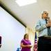 Sixth grade language arts teacher Joel Osborn speaks to the graduating class during the last day of school at Estabrook Elementary on Friday, June 7. Daniel Brenner I AnnArbor.com